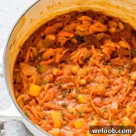 Chakalaka in a pot