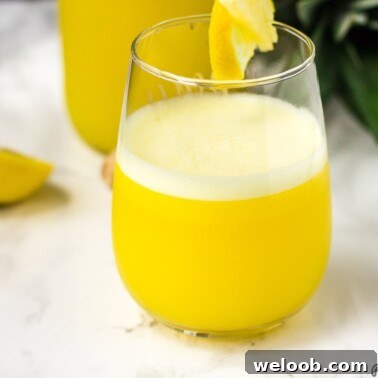 African Pineapple Ginger Juice