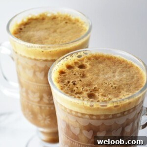 This Banana Milk Coffee is sweet, warming and delicious. It's the perfect way to wake up on a chilly morning or relax and unwind throughout the day.