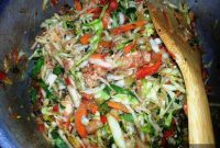 Mixed Vegetable Stir-Fry with Cabbage and Aromatic Spices