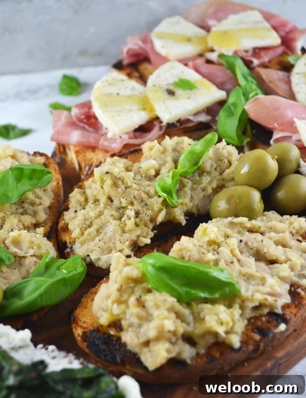 crostini three ways www.insidetherustickitchen.com