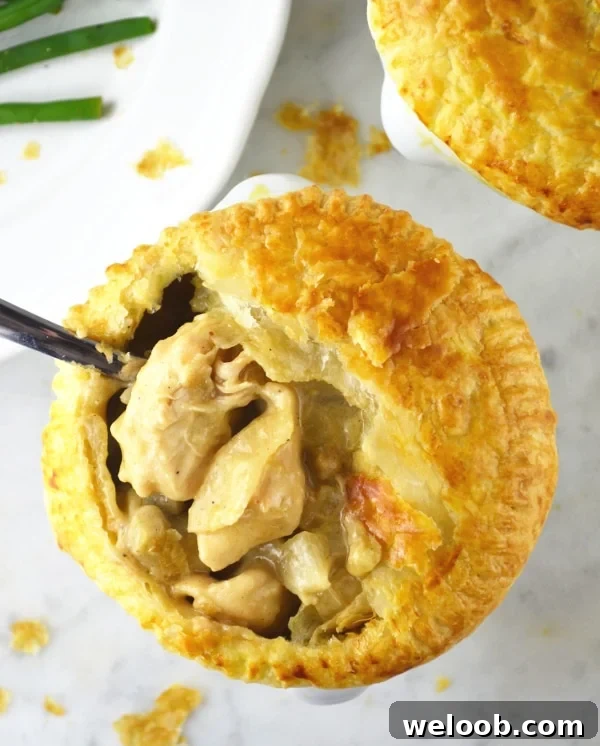 chicken and msuhroom pies www.insidetherustickitchen.com