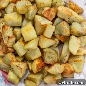 20 Side Dishes That Pair Perfectly With Roast Chicken 4 roasted potatoes on a platter