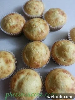 Tray of coconut cupcakes