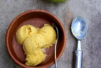 Creamy Mango Coconut Sorbet Recipe — Refreshing Tropical Dessert