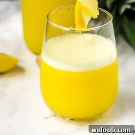 African Pineapple Ginger Juice