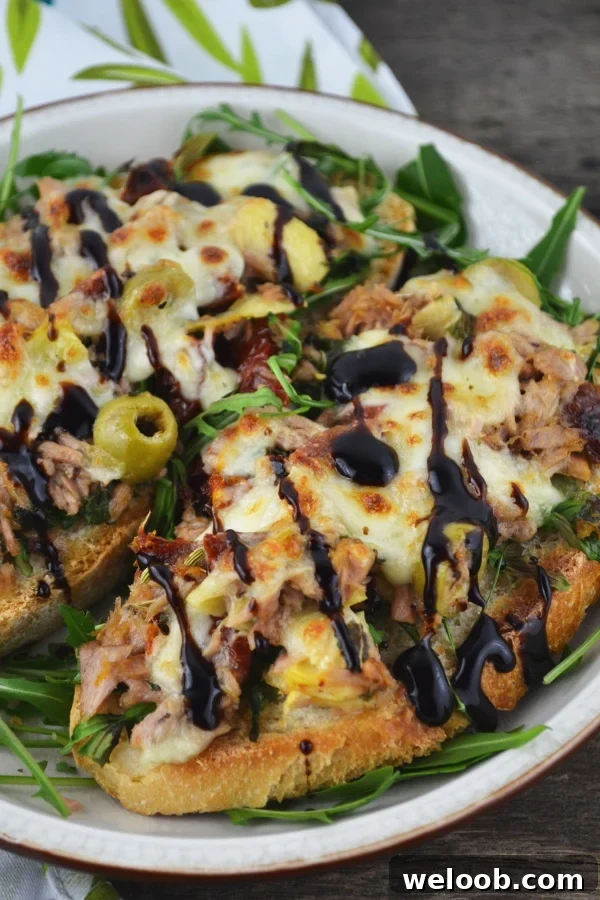 Mediterranean Tuna Melt