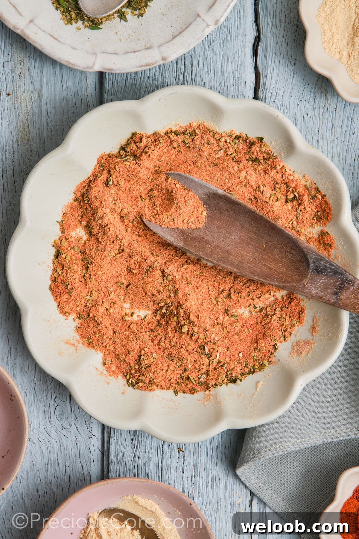 Homemade creole seasoning substutute.