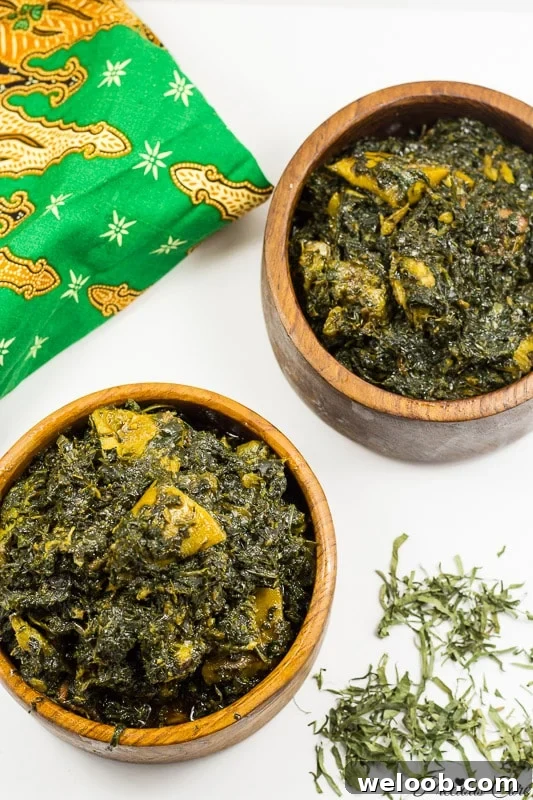 Eru Cameroon food