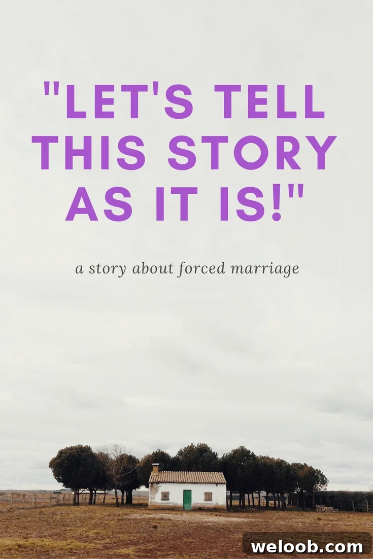 A story about forced marriage - Precious Core