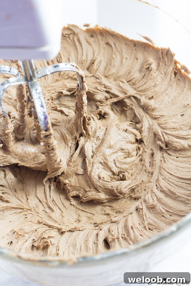 perfect chocolate buttercream frosting