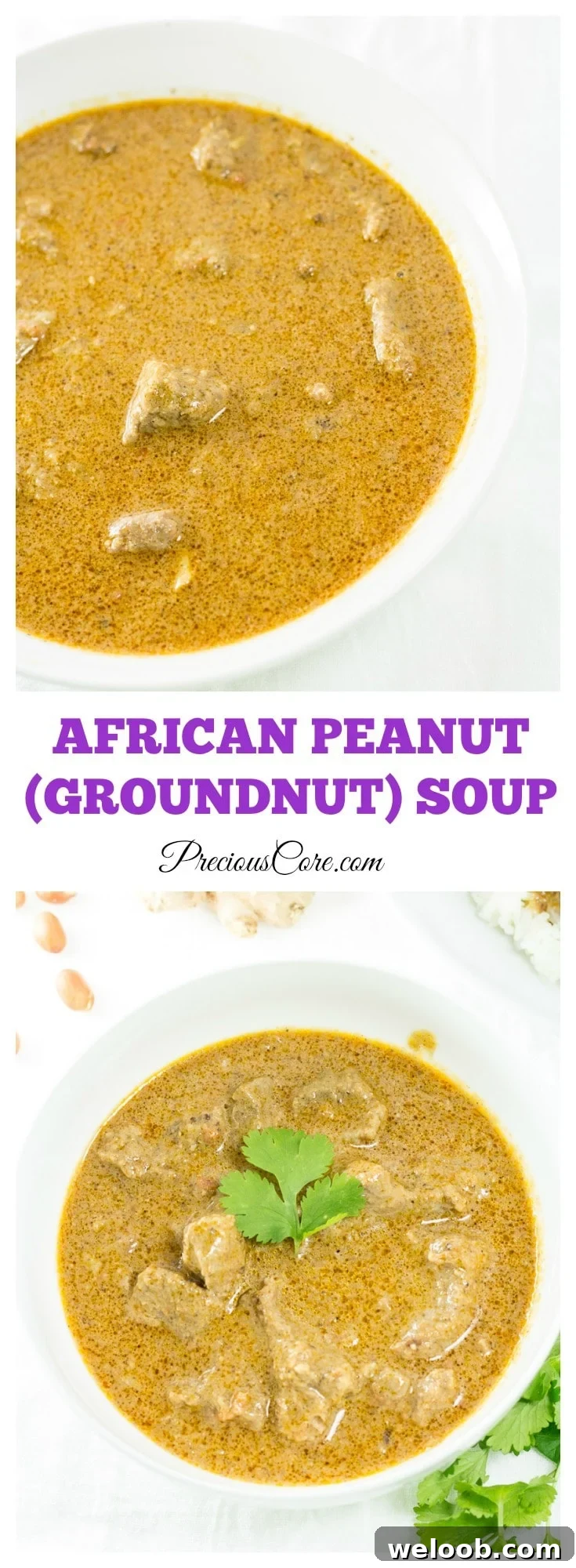 Peanut (Groundnut) Soup Recipe