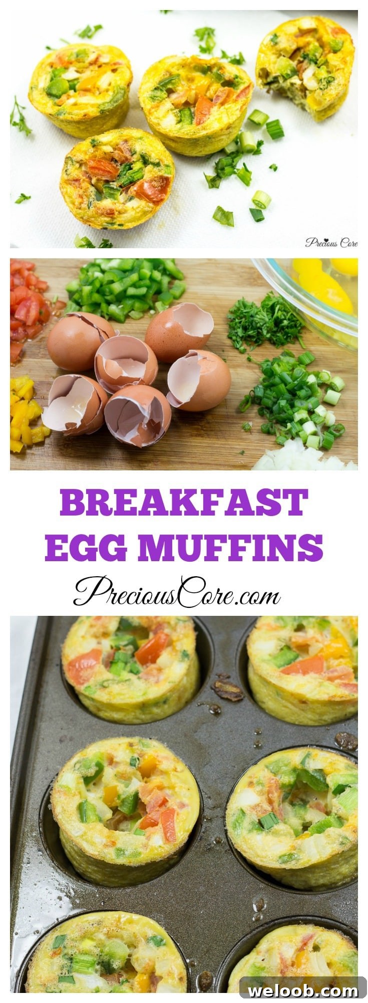 How to make breakfast egg muffins