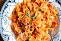 Spicy Pancetta, Garlic and Chilli Farfalle Pasta Recipe