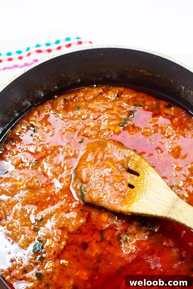 tomato sauce for meatballs_