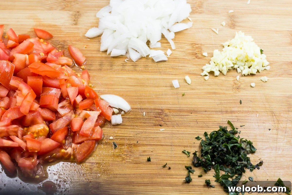 west african ingredients for tomato sauce meatballs_