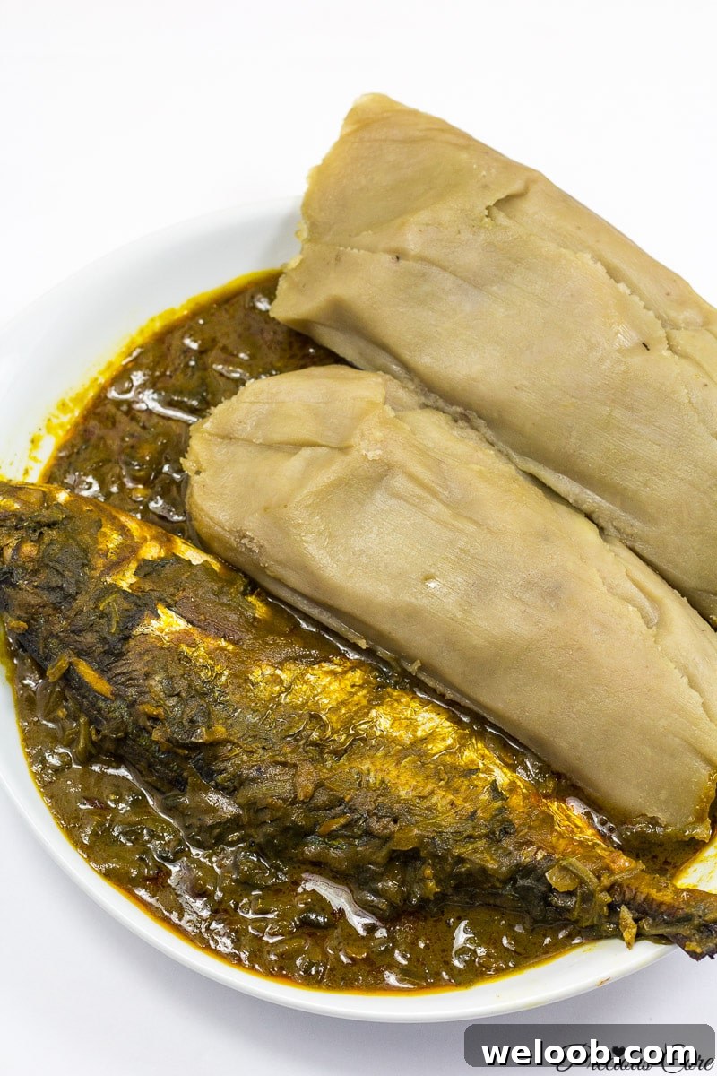 kwacoco and banga soup best recipe