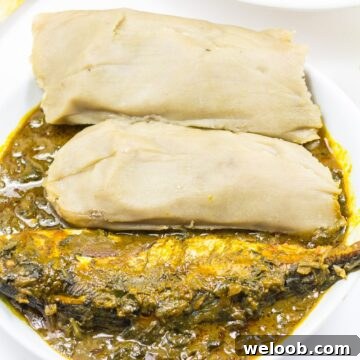 Kwacoco and Banga Soup