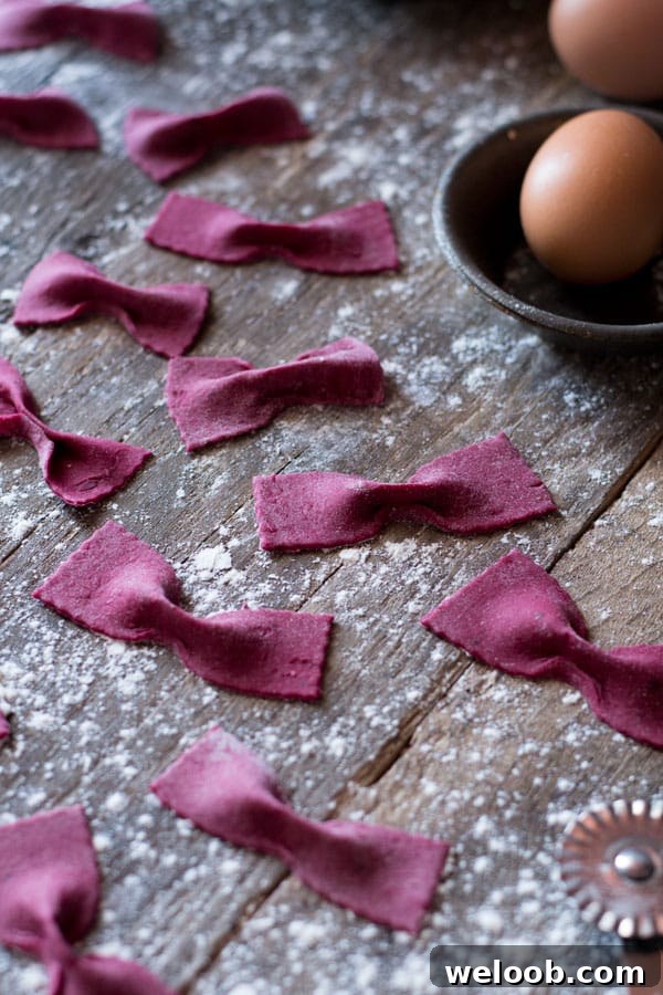 Beetroot pasta dough recipe