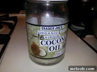 Ingredients for coconut fried rice