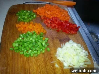 Coconut rice cooking