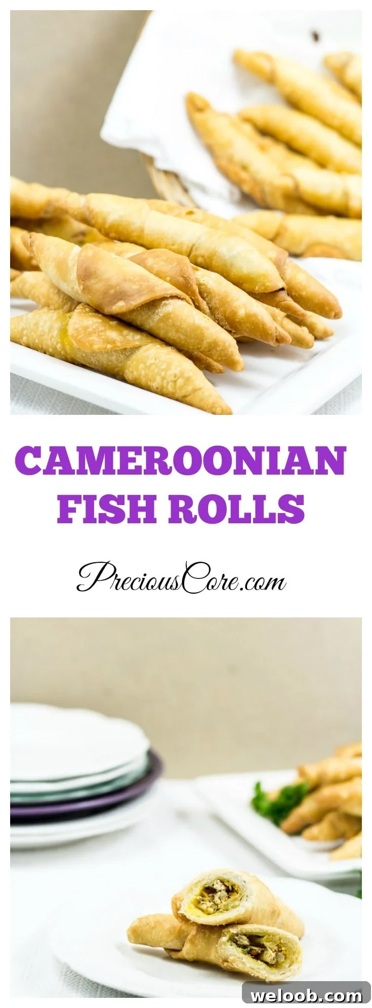 best Cameroonian fish rolls recipe and video