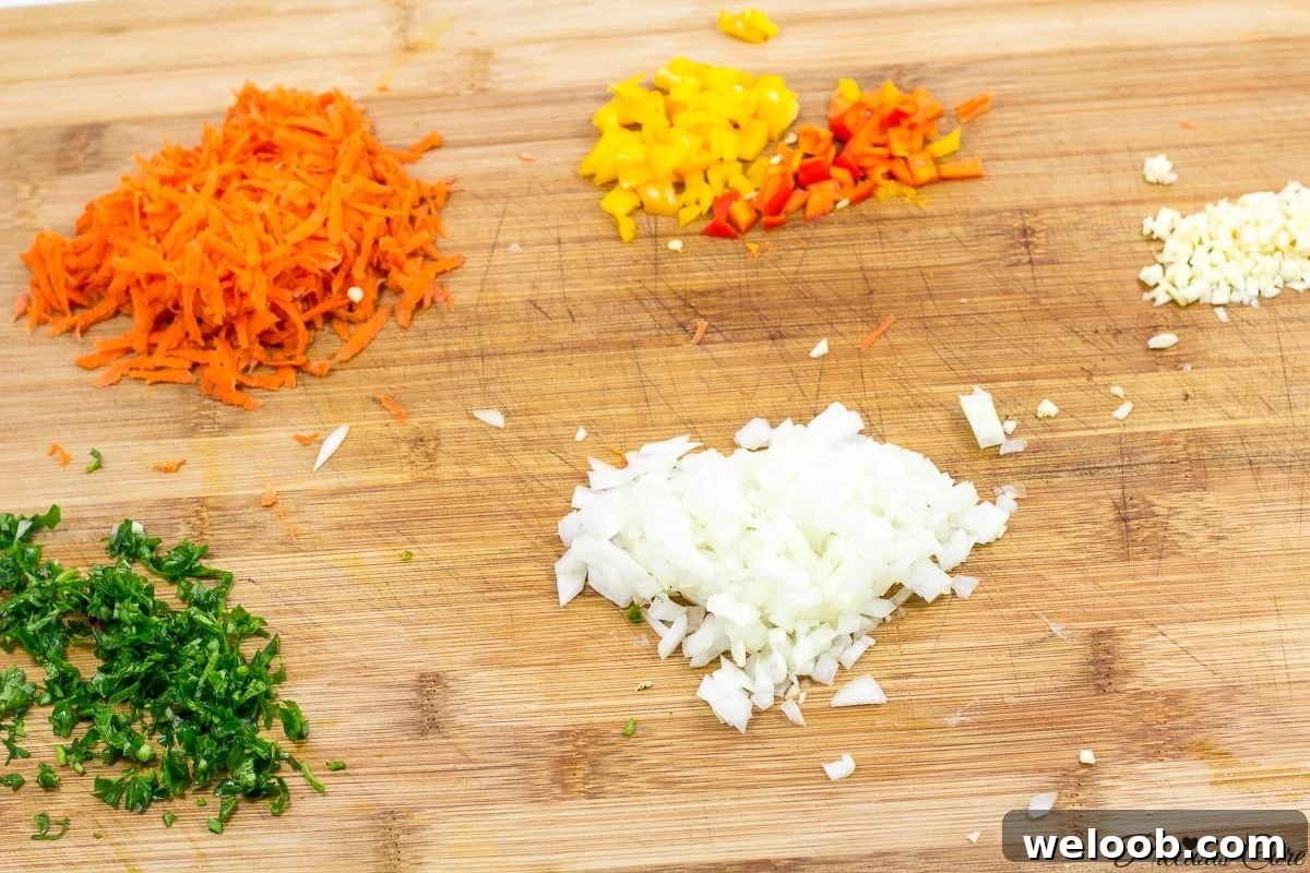ingredients for filling cameroon fish rolls