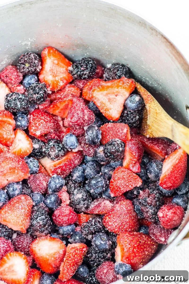 mixed berry recipe