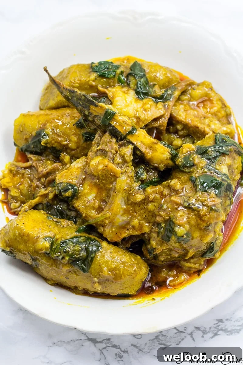Cameroonian plantain porridge