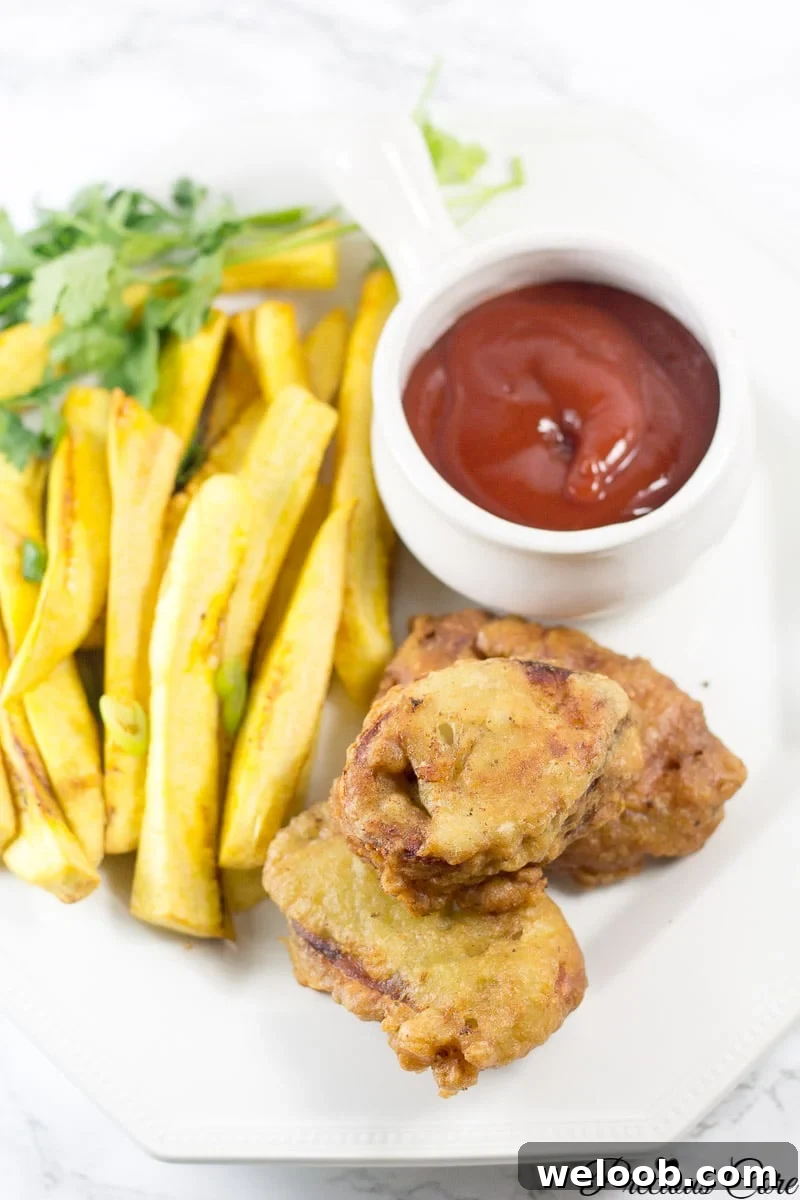 African fish and chips