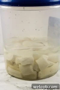 fermenting cassava fufu