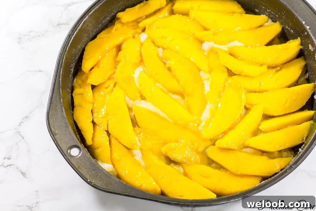 upside down cake baking