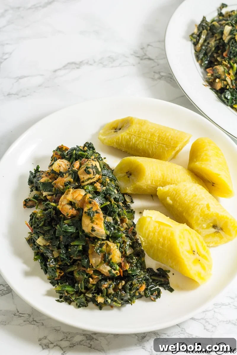 spinach stew Africa