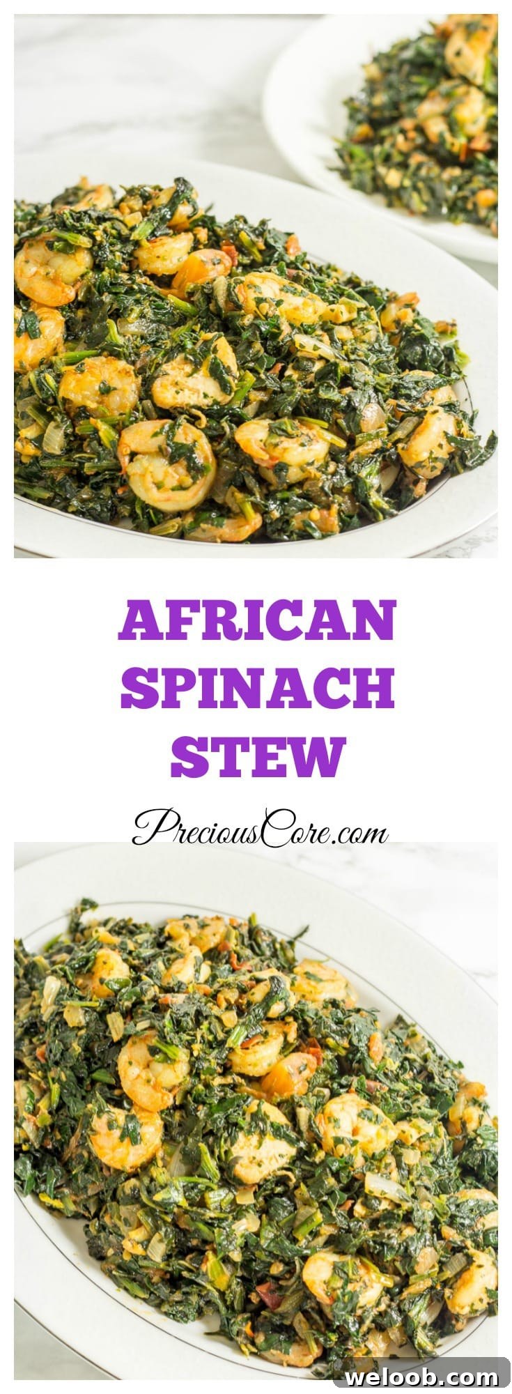 Spinach Stew Recipe - Precious Core