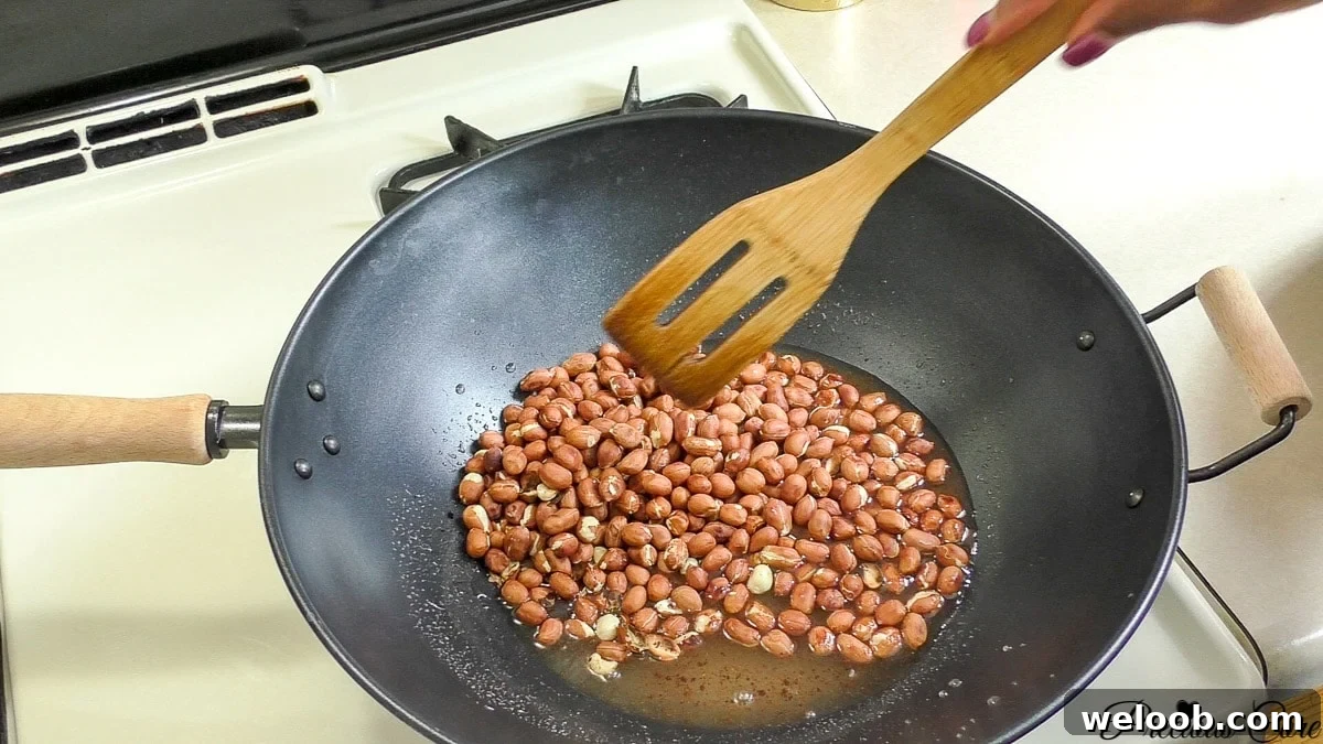 Making cameroon groundnut sweet_