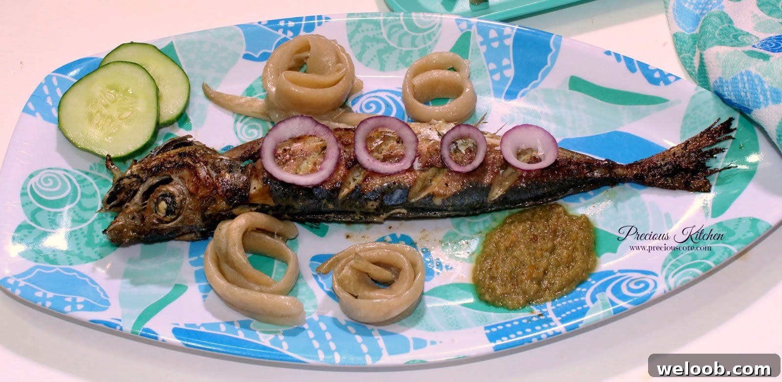 how to make roasted fish cameroon
