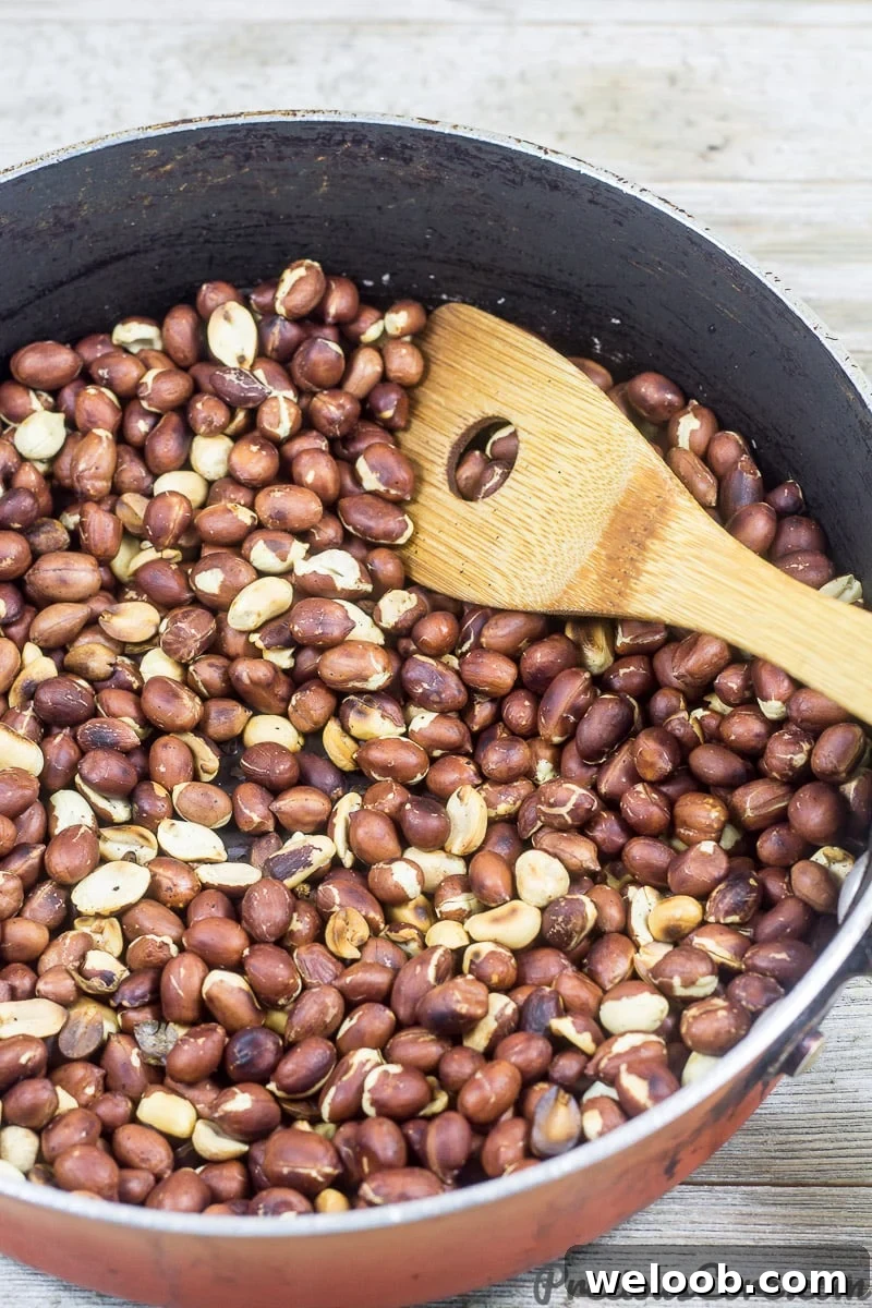 Groundnut Paste Step 1