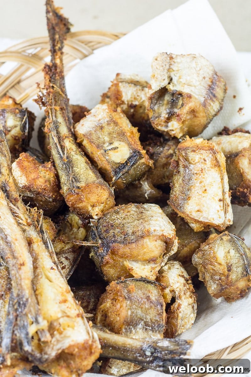 Fried fish for Nigerian peppered fish