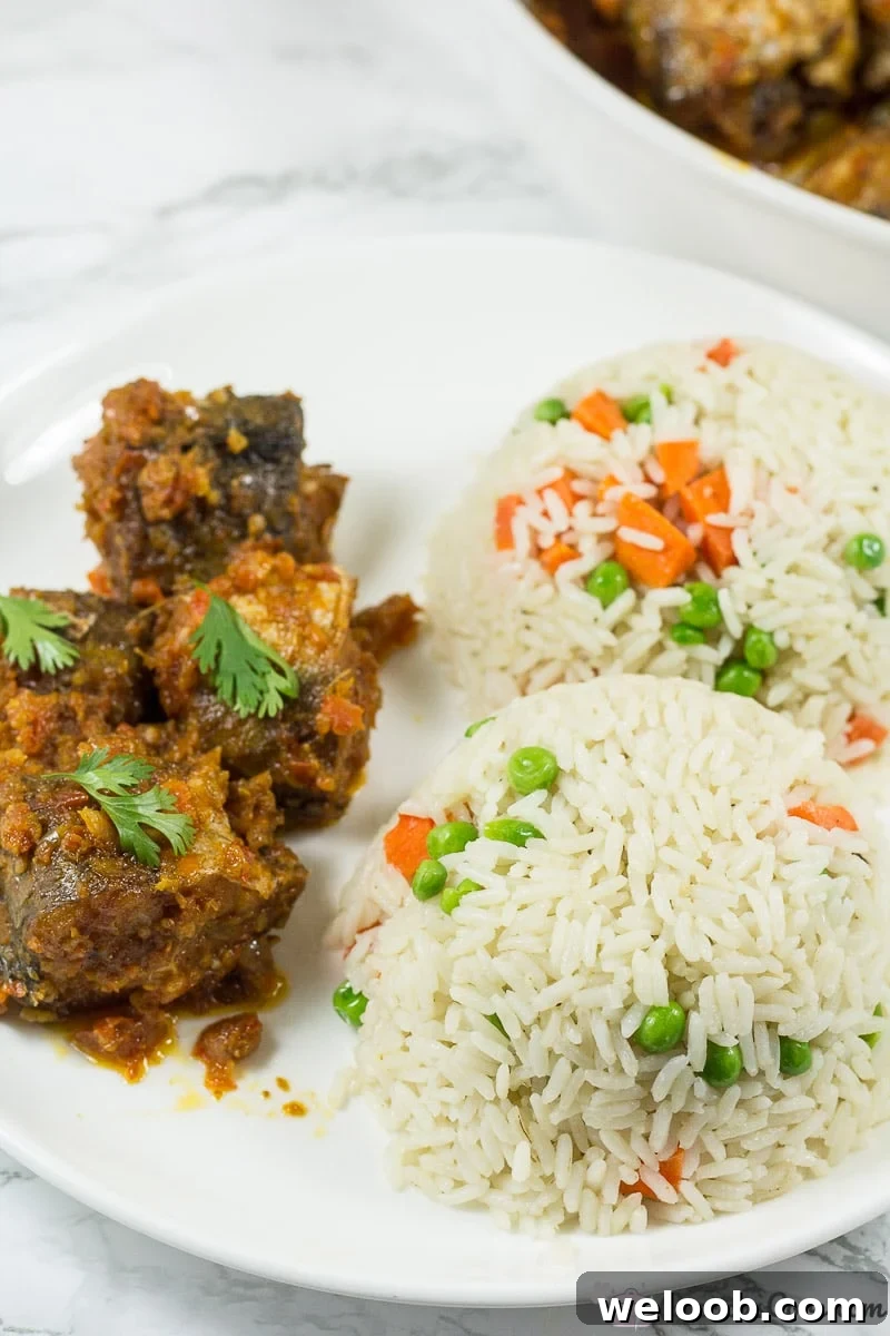 Nigerian Peppered Fish - Fish in Tomato Sauce