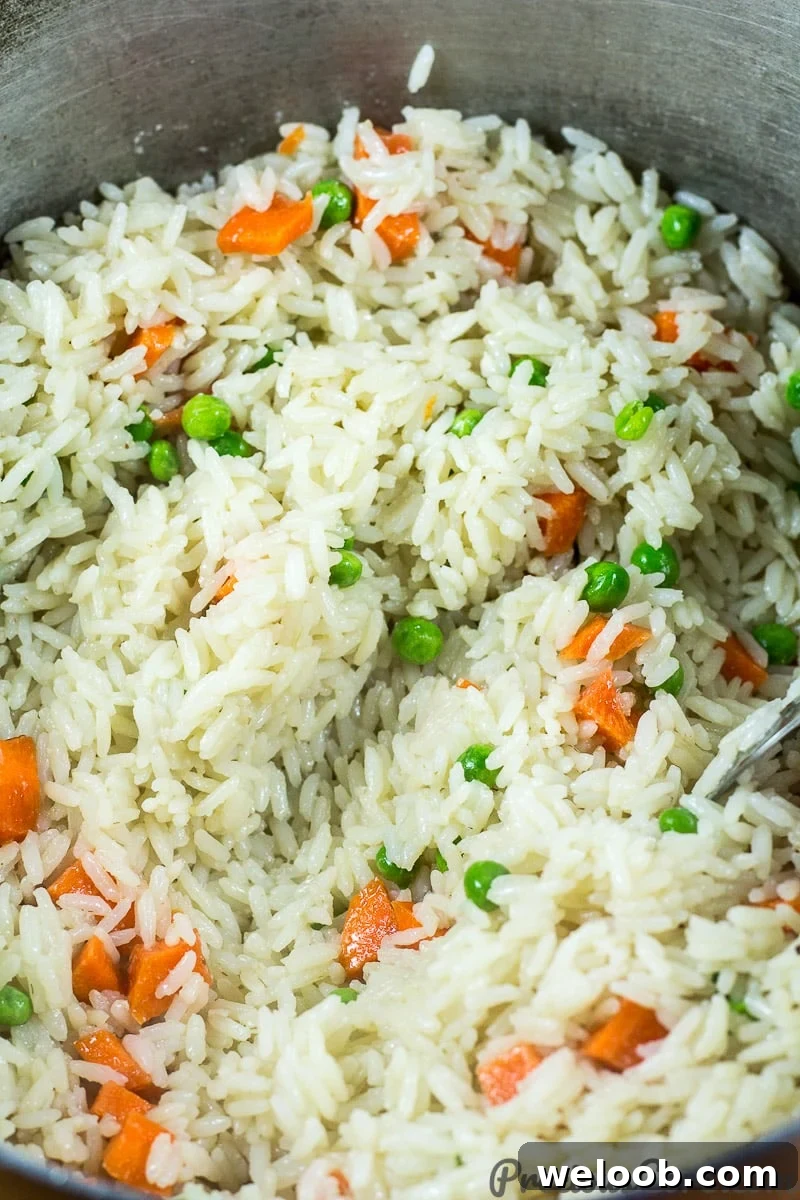 Easy coconut rice method
