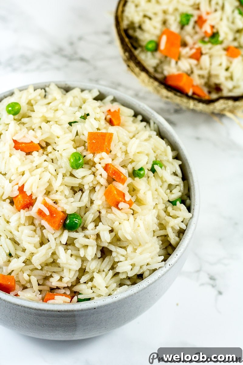 Coconut rice recipe