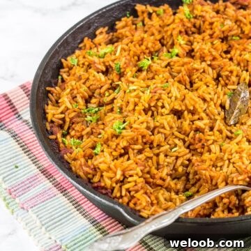 Oven-Baked Jollof Rice Recipe