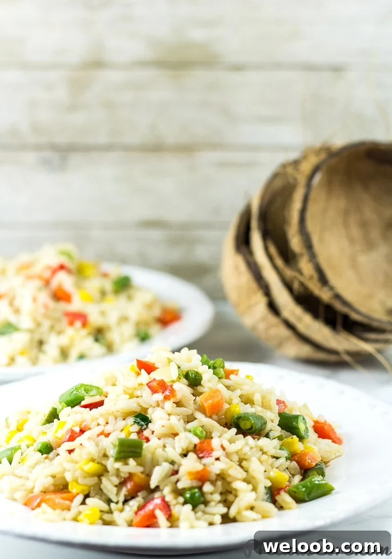 Coconut Fried Rice recipe