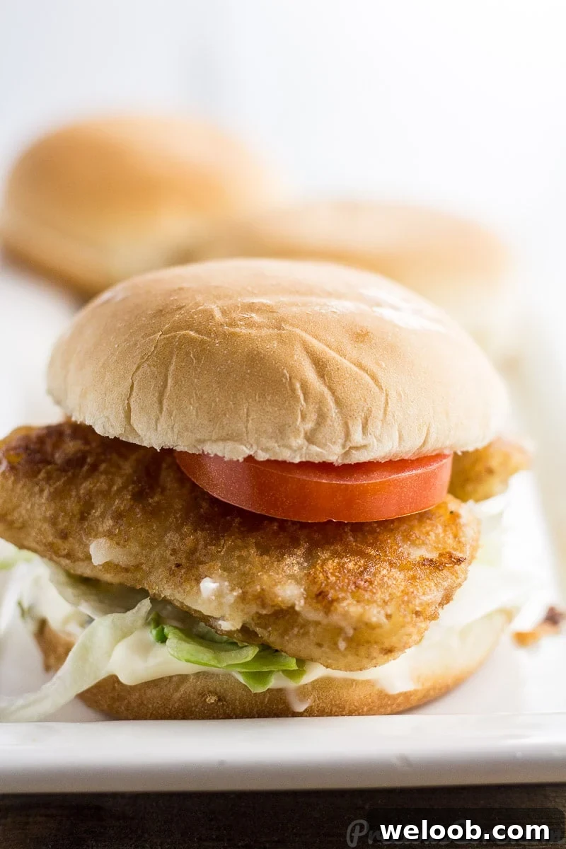 Easy fish sandwich recipe
