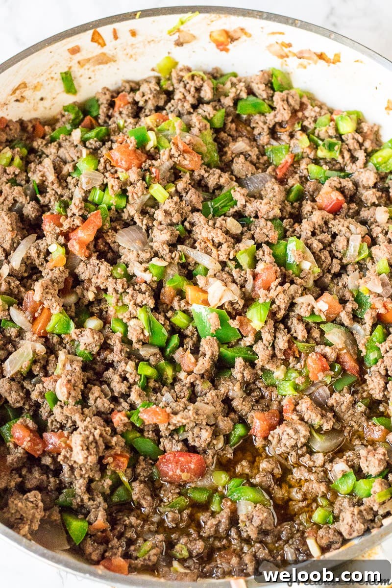 Plantain Lasagna Meat Sauce from Scratch