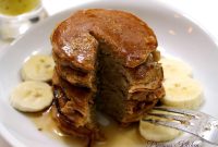 Fluffy Whole Wheat Banana Pancakes Recipe