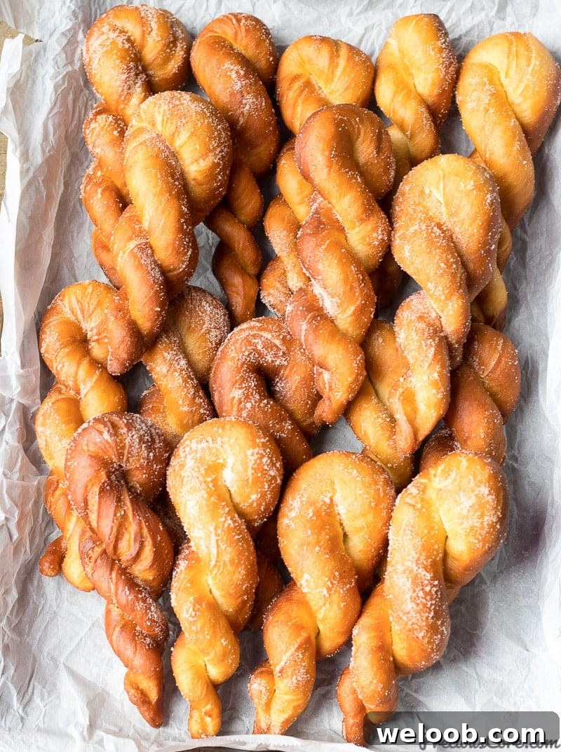 African doughnuts - twisted version