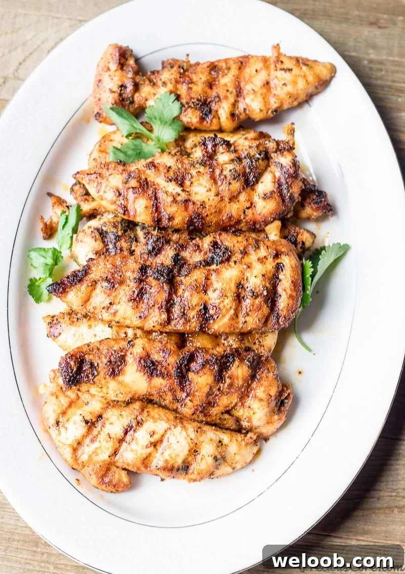 Grilled chicken tenders recipe