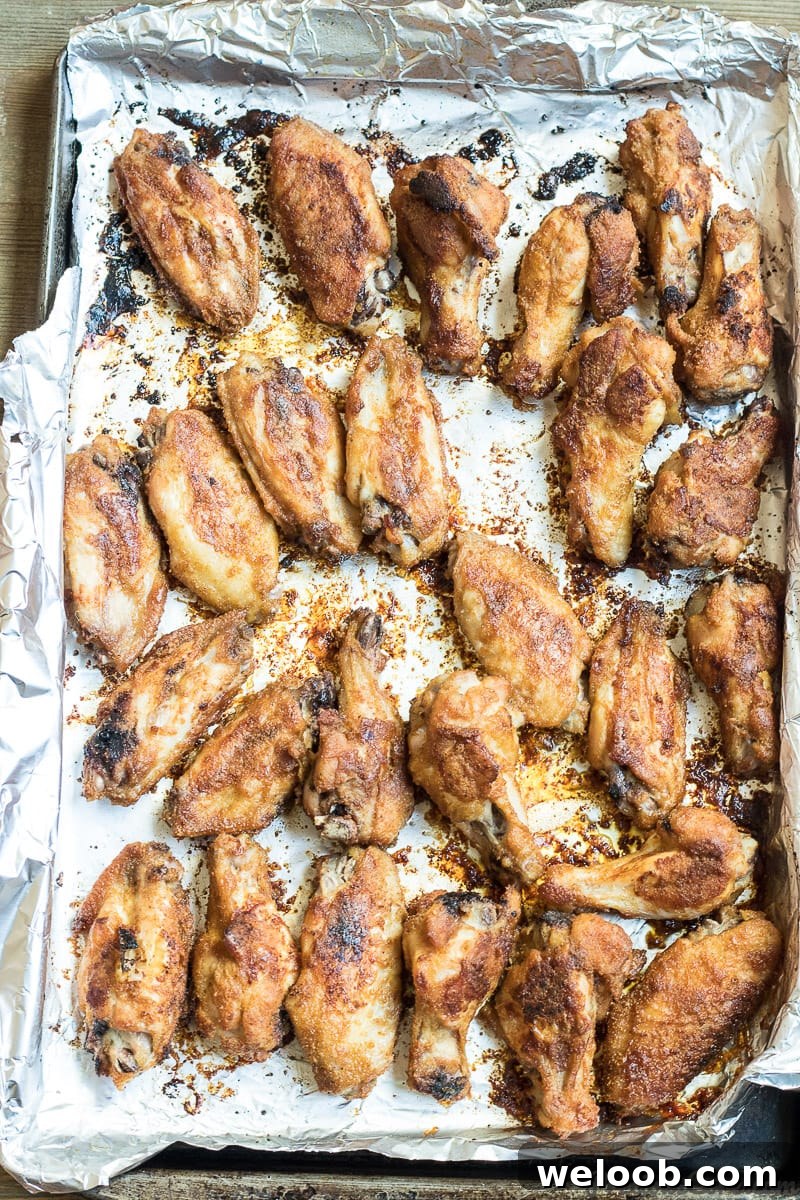 oven grilled chicken wings