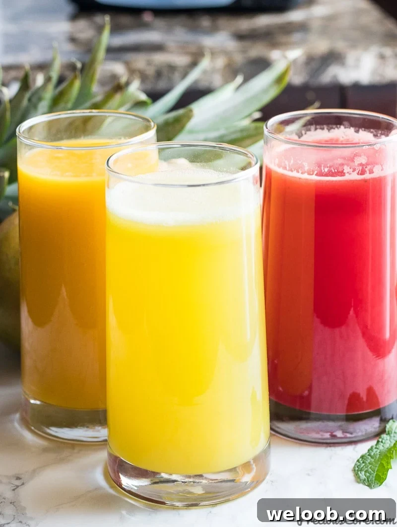 Healthy Juice Recipes - Homemade